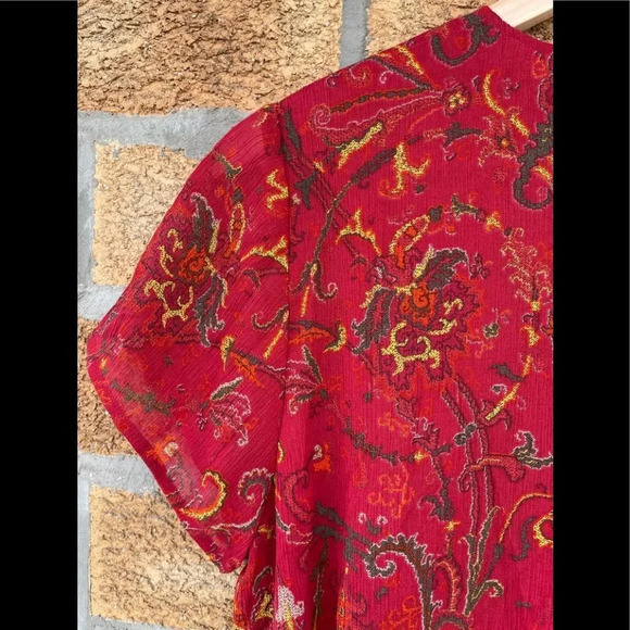 emanuel ungaro silk dress sz 14 - Picture 7 of 8